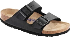 Birkenstock Arizona Soft Footbed 22 Birkenstock Arizona Soft Footbed -Englin's fine footwear birkenstock arizona soft footbed black birko flor 55125 80247.1700929794