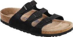 Birkenstock Women's Florida Soft Footbed 11 Birkenstock Women's Florida Soft Footbed -Englin's fine footwear birkenstock florida soft footbed black oiled leather 1011445 92805.1585835172