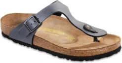 Birkenstock Women's Gizeh 21 Birkenstock Women's Gizeh -Englin's fine footwear birkenstock gizeh onyx birko flor 843801 60184.1657894816