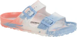 Birkenstock Arizona Essentials -Englin's fine footwear birkenstock unisex arizona essentials coral peach multi eva 1022447 20812.1690828356