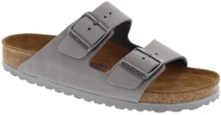 Birkenstock Arizona Soft Footbed 31 Birkenstock Arizona Soft Footbed -Englin's fine footwear birkenstock unisex arizona soft footbed dove gray nubuck 1020973 21255.1700929795