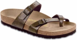 Birkenstock Women's Mayari 27 Birkenstock Women's Mayari -Englin's fine footwear birkenstock women mayari golden brown birko flor 7104 96944.1657899293