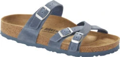 Birkenstock Women's Franca 8 Birkenstock Women's Franca -Englin's fine footwear birkenstock womens franca dusty blue oiled leather 1022545 1022546 75050.1657908582