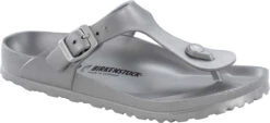 Birkenstock Women's Gizeh Essentials 19 Birkenstock Women's Gizeh Essentials -Englin's fine footwear birkenstock womens gizeh essentials metallic silver eva 1003496 49061.1551993692
