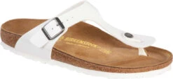 Birkenstock Women's Gizeh 25 Birkenstock Women's Gizeh -Englin's fine footwear birkenstock womens gizeh white birko flor 745531 18589.1657894816