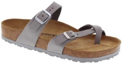 Birkenstock Women's Mayari 24 Birkenstock Women's Mayari -Englin's fine footwear birkenstock womens mayari dove gray nubuck 1020908 29949.1657899293