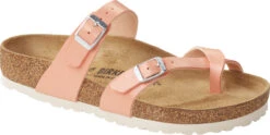 Birkenstock Women's Mayari 28 Birkenstock Women's Mayari -Englin's fine footwear birkenstock womens mayari graceful coral peach birko flor 1022832 96662.1657899293