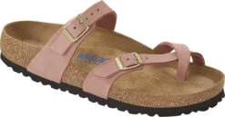 Birkenstock Women's Mayari Soft Footbed -Englin's fine footwear birkenstock womens mayari soft footbed old rose nubuck leather 1023964 85715.1686306981