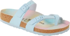 Birkenstock Women's Mayari Vegan -Englin's fine footwear birkenstock womens mayari vegan ombre finished sky birkibuc 1021202 07668.1657899282