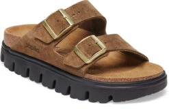 Birkenstock Women's Papillio Arizona Chunky -Englin's fine footwear birkenstock womens papillio arizona chunky dark tea suede 1028389 93277.1746711727
