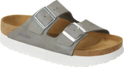 Birkenstock Women's Papillio Arizona Platform 9 Birkenstock Women's Papillio Arizona Platform -Englin's fine footwear birkenstock womens papillio arizona platform dove gray nubuck leather 1024625 32685.1686295746