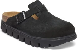 Birkenstock Women's Papillio Boston Chunky 11 Birkenstock Women's Papillio Boston Chunky -Englin's fine footwear birkenstock womens papillio boston chunky black suede 1028317 31445.1758311304