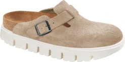 Birkenstock Women's Papillio Boston Chunky 14 Birkenstock Women's Papillio Boston Chunky -Englin's fine footwear birkenstock womens papillio boston chunky warm sand suede leather 1026176 65597.1758311304
