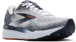 Brooks Men's Ghost 16 -Englin's fine footwear brooks mens ghost 16 white peacoat orange 1104181d130 86516.1745439798