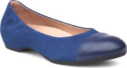 Dansko Lisanne -Englin's fine footwear dansko lisanne blue milled nubuck 5700050200 01997.1528493194