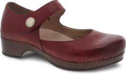 Dansko Beatrice -Englin's fine footwear dansko womens beatrice red waxy burnished 9423227800 42649.1628033059