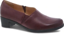 Dansko Camdyn -Englin's fine footwear dansko womens camdyn wine burnished nubuck 3216880200 76452.1660850518