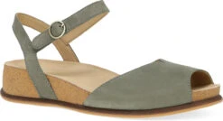 Dansko Cass -Englin's fine footwear dansko womens cass sage milled nubuck 7803130300 11358.1742824458