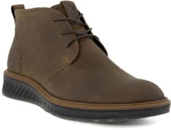 ECCO Men's ST.1 Hybrid Plain Toe Boot GTX -Englin's fine footwear ecco mens st 1 hybrid plain toe boot gtx navajo brown 83681402114 06014.1663879758