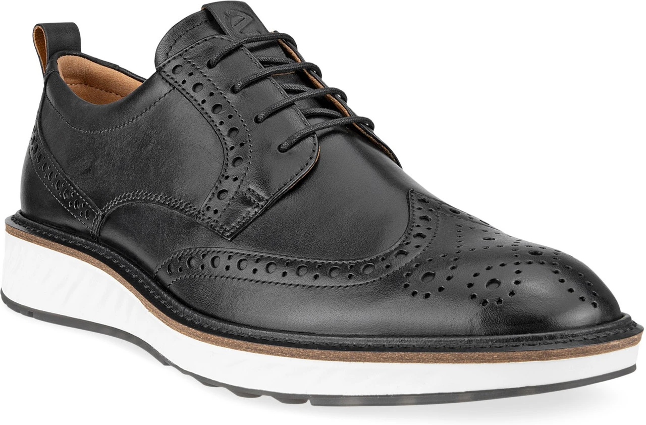 ECCO Men's ST.1 Hybrid Wingtip Derby Shoe 1 ECCO Men's ST.1 Hybrid Wingtip Derby Shoe