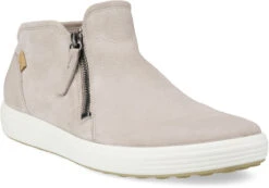 ECCO Women's Soft 7 Low Bootie 11 ECCO Women's Soft 7 Low Bootie -Englin's fine footwear ecco womens soft 7 low bootie grey rose leather 43024302386 90430.1701992142