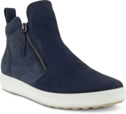 ECCO Women's Soft 7 Zip Bootie 8 ECCO Women's Soft 7 Zip Bootie -Englin's fine footwear ecco womens soft 7 zip bootie night sky 47031302303 37752.1642784709