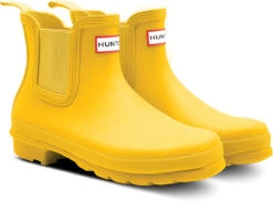 Hunter Women's Original Chelsea Boot -Englin's fine footwear hunter womens original chelsea boot yellow wfs2078rma ryl 17503.1637277668