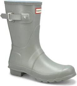 Hunter Women's Original Short Rain Boot -Englin's fine footwear hunter womens original short rain boot tundra grey wfs1000rma tdg 67048.1637275269