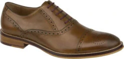 Johnston & Murphy Conard Cap Toe -Englin's fine footwear johnston murphy conard cap toe tan calfskin 20 8682 23524.1494860528