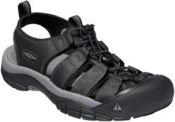 Keen Men's Newport -Englin's fine footwear keen mens newport black steel grey 1022247 76523.1743306855