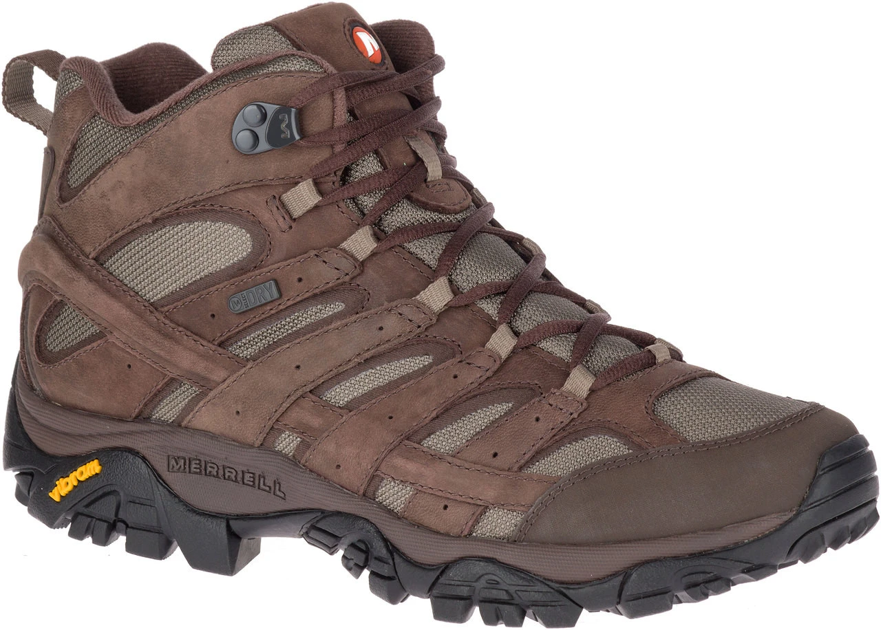 Merrell Men's Moab 2 Smooth Mid Waterproof 2 Merrell Men's Moab 2 Smooth Mid Waterproof - Image 2