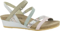 Naot Hero -Englin's fine footwear naot womens hero pink linen leather floral teal suede soft beige gray 5047 rep 00815.1647363952