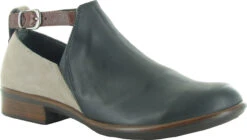 Naot Kamsin -Englin's fine footwear naot womens kamsin jet black leather stone nubuck luggage leather 26042 nkm 55764.1637977417