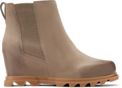 Sorel Women's Joan Of Arctic Wedge III Chelsea 6 Sorel Women's Joan Of Arctic Wedge III Chelsea -Englin's fine footwear sorel womens joan of arctic wedge 3 chelsea omega taupe wet sand 1978181264 98056.1659480891