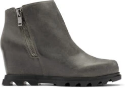Sorel Women's Joan Of Arctic Wedge III Zip Bootie -Englin's fine footwear sorel womens joan of arctic wedge 3 zip bootie quarry black 1985211052 66639.1659509520