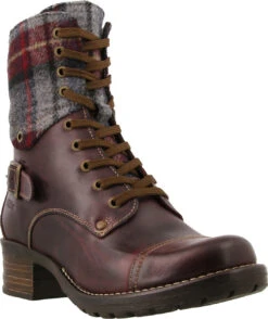 Taos Crave -Englin's fine footwear taos womens crave bordeaux plaid crv 5514 bdxp 72272.1669057671