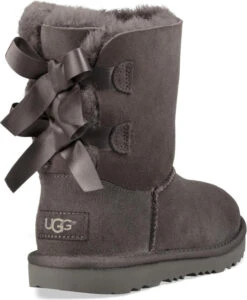 UGG Kids Bailey Bow II -Englin's fine footwear ugg childrens bailey bow ii grey 1017394k grey 74637.1732651598