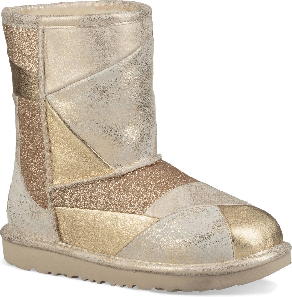 UGG Kids Classic Short II Patchwork 1 UGG Kids Classic Short II Patchwork