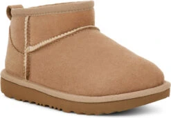 UGG Kids Classic Ultra Mini -Englin's fine footwear ugg childrens kids classic ultra mini sand 1130750k san 06372.1732653361