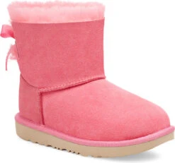 UGG Kids Mini Bailey Bow II -Englin's fine footwear ugg childrens kids mini bailey bow 2 pink rose 1017397k pkrs 03642.1668092920