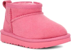 UGG Toddlers Classic Ultra Mini -Englin's fine footwear ugg childrens toddlers classic ultra mini sachet pink 1130750t stpn 30057.1732653644