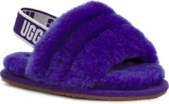 UGG Toddlers Fluff Yeah Slide -Englin's fine footwear ugg childrens toddlers fluff yeah slide violet night 1098579t vngh 61957.1651776272