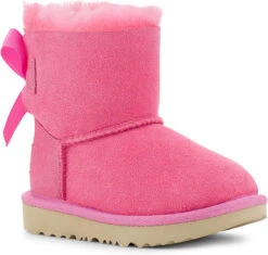 UGG Toddlers Mini Bailey Bow II -Englin's fine footwear ugg childrens toddlers mini bailey bow 2 pink rose 1017397t pkrs 58592.1638639783