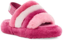 UGG Kids Fluff Yeah Slide 20 UGG Kids Fluff Yeah Slide -Englin's fine footwear ugg kids fluff yeah slide pink multi 1116913k pkmu 67335.1647038453