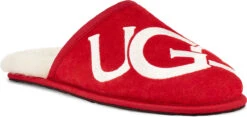 UGG Men's Scuff Logo -Englin's fine footwear ugg mens scuff logo samba red cream 1101324 srcr 70001.1628722875