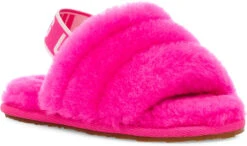 UGG Toddlers Fluff Yeah Slide -Englin's fine footwear ugg toddlers fluff yeah slide rock rose 1098579t rcr 45180.1651776272