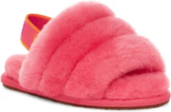 UGG Toddlers Fluff Yeah Slide -Englin's fine footwear ugg toddlers fluff yeah slide strawberry sorbet multi 1117462T ssmlt 47139.1651776272