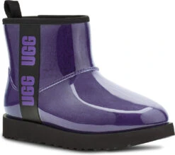 UGG Women's Classic Clear Mini 23 UGG Women's Classic Clear Mini -Englin's fine footwear ugg womens classic clear mini violet night black 1113190 vnbl 36362.1638054098