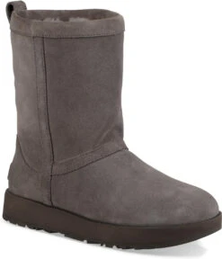 UGG Women's Classic Short Waterproof -Englin's fine footwear ugg womens classic short waterproof metal 1017508 mtl 35352.1505936886