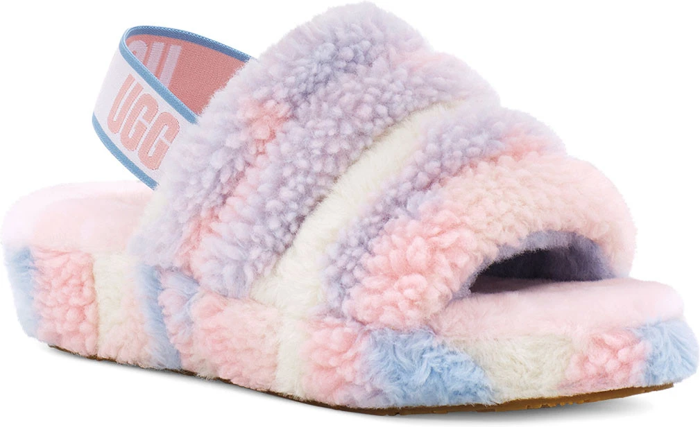 UGG Women's Fluff Yeah Slide Cali Collage 2 UGG Women's Fluff Yeah Slide Cali Collage - Image 2
